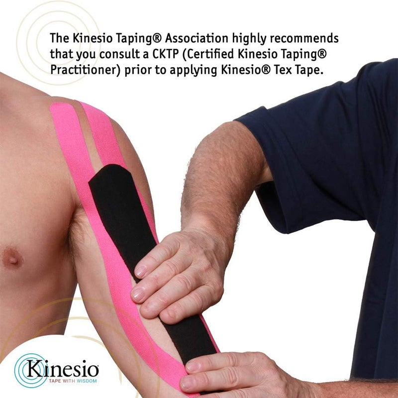 Kinesio Tex Gold FP Kinesiology Tape - 2" x 5.5 Yards, Blue - Image 5
